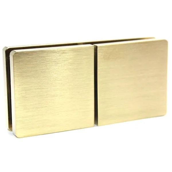 Латунь, Matt Brushed Gold, 180°, Премиум, R105